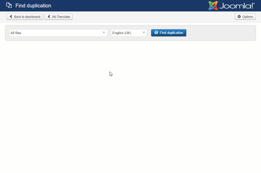 Speedy Translate - Duplication Detection