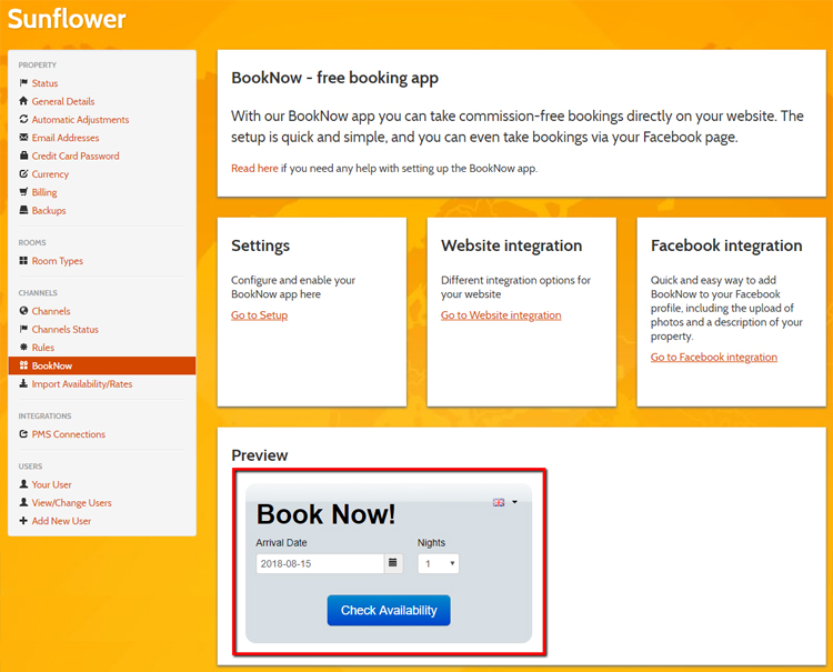 How to configure Channel Manager