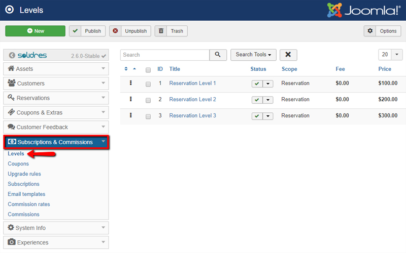 How to configure subscription and commission in Hub plugin