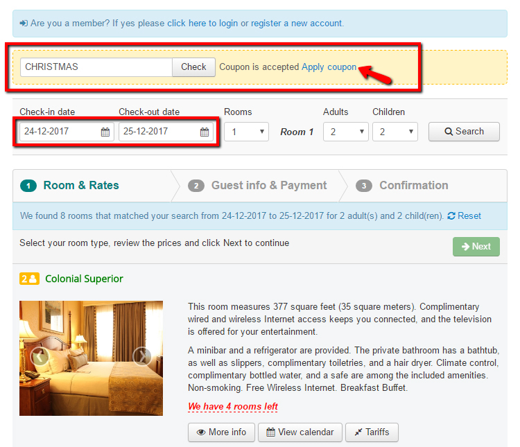 How to configure Coupon