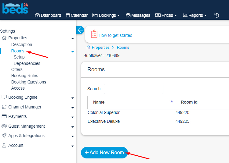 How to configure Beds24 Channel Manager