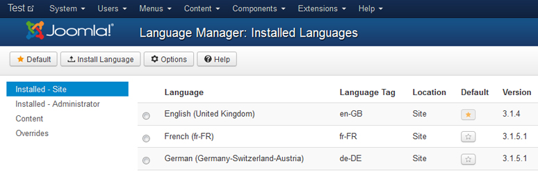 How to build multilingual sites