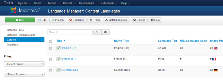 How to build multilingual sites