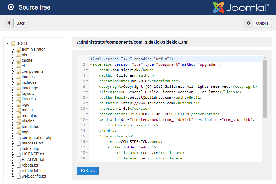 How to configure Sidekick