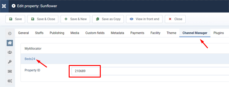 How to configure Beds24 Channel Manager