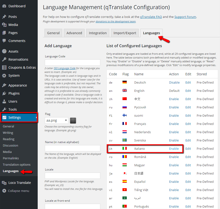 How to build multilingual sites