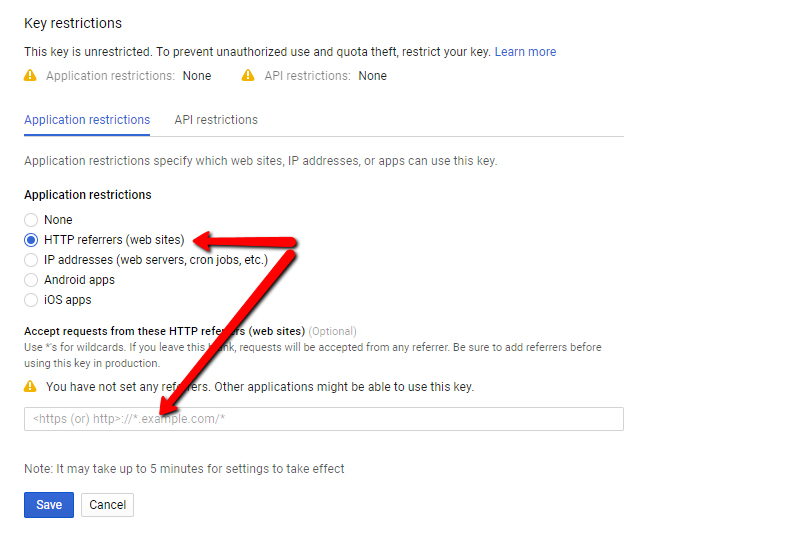 How to generate Google Maps API Key