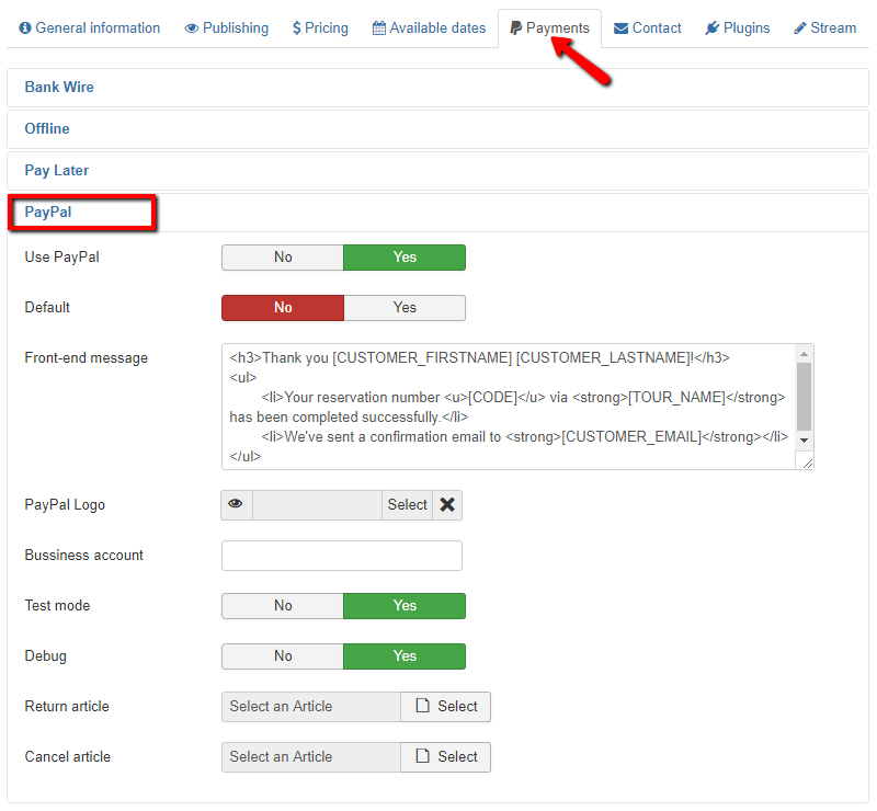 Experience (Tour & Activities)